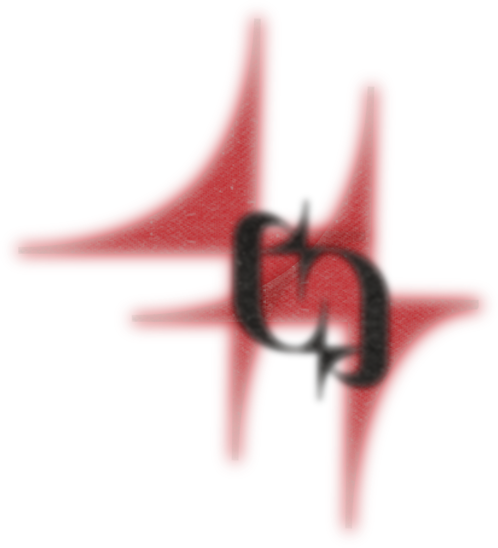 Cooper Johnson monogram with brush graphic